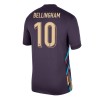 Camisola Inglaterra Bellingham 10 Homen Equipamento 2ª Euro 2024